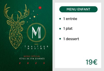 Le menu enfant