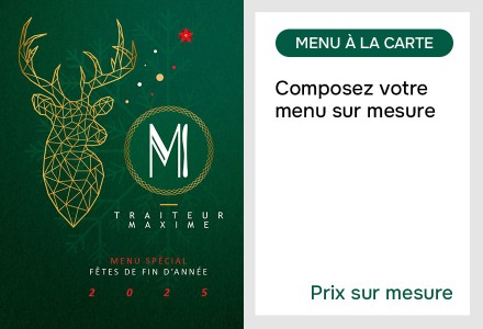 Menu à la carte