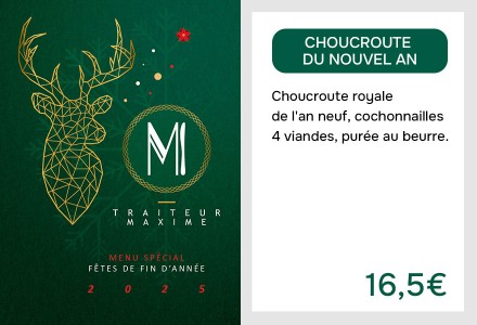 Menu Choucroute royale de...