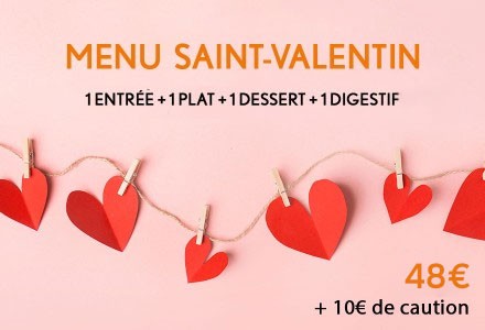 Menu Saint Valentin