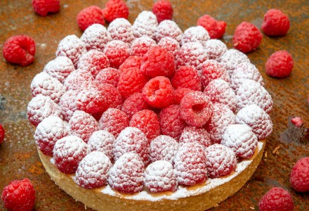 Tartelette framboise IG bas