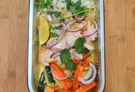 Curry poulet thaï